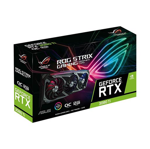 Buy ASUS ROG Strix GeForce RTX 3080 Ti OC Edition Gaming Graphics Card (PCIe 4.0, 12GB GDDR6X, HDMI 2.1, DisplayPort 1.4a, Axial-tech Fan Design, 2.9-slot, Super Alloy Power II, GPU Tweak II), ROG-STRIX-RTX3080TI-O12G-GAMING at best price in Qatar.