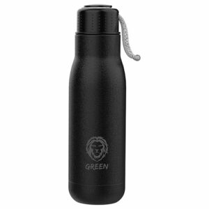 Green – Vacuum Flask Stainless Steel Water Bottle 500ml – Black
