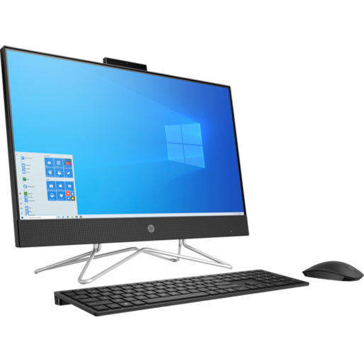 HP All-in-One 24-DF1013NE PC - 23.8 Inch FHD Touch Display, Intel Core i5-1135G7, 8 GB RAM, 512GB SSD, Intel Iris Xe Graphics, Windows 10 Home