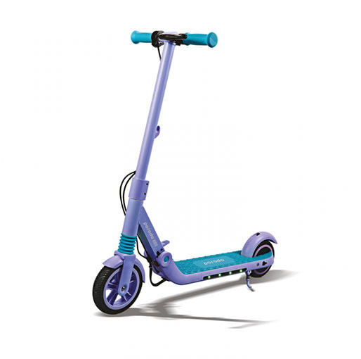 Porodo Electric Kids Scooter with Helmet 200W – Blue