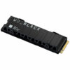 WD BLACK SN850 2TB NVMe Internal Gaming SSD, PCIe Gen4 Technology, up to 7000 MB/s read speeds, M.2 2280, with Heatsink