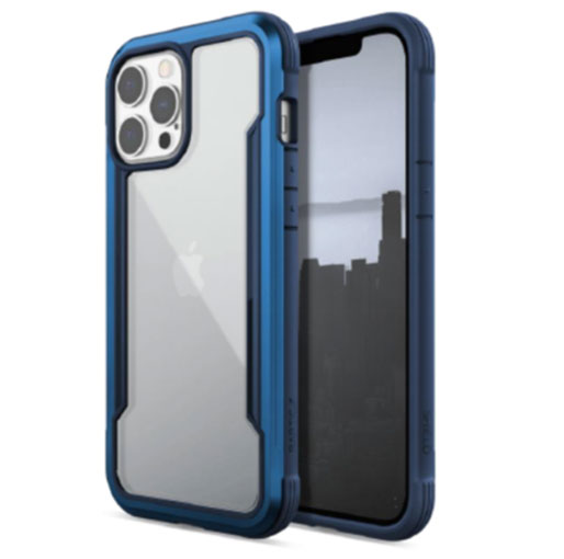X-doria Raptic Shield Pro iPhone 13 Pro Max (6.7) Anti Bacterial Case - Blue