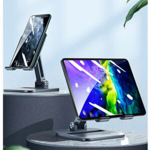 Xundd Folding Metal Holder For Mobile Phone And Tablet