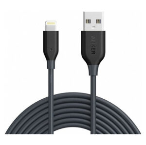 Buy Anker Powerline Plus Lightning Cable 1.8m - Space Gray at best price in Qatar.