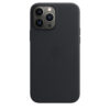 Buy Apple iPhone 13 Pro Max Leather Case with MagSafe - Midnight Black at best price in Qatar.