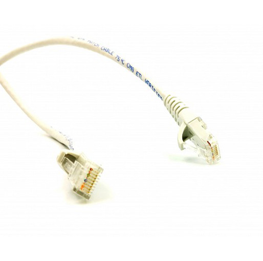 Buy Kuwes Patch Cable CAT6 Pure Copper Grey 10 M at best price in Qatar.