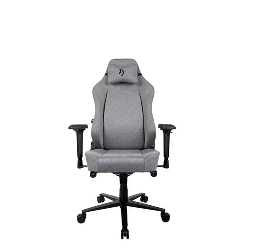 Buy Arozzi Primo Woven Fabric Gaming Chair Gray with Black Logo at best price in Qatar.