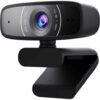 ASUS Webcam C3 USB Camera with 1080p 30 fps Recording, Beamforming Microphone