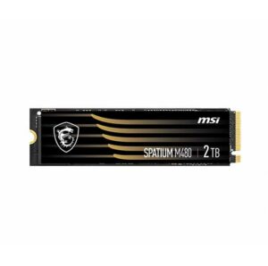 Msi Spatium M480 2TB PCIe 4.0 NVME M.2 SSD