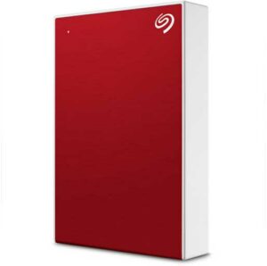 Seagate 2TB One Touch USB 3.2 Gen 1 External Hard Drive - Red