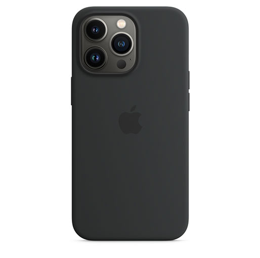 iPhone 13 Pro Silicone Case with MagSafe - Midnight
