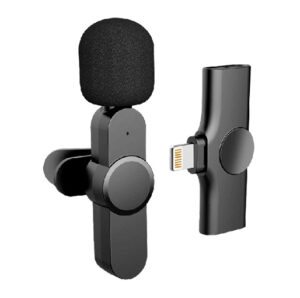 Buy Green Mini Wireless Microphone (Lightning Connector) – Black at best price in Qatar.