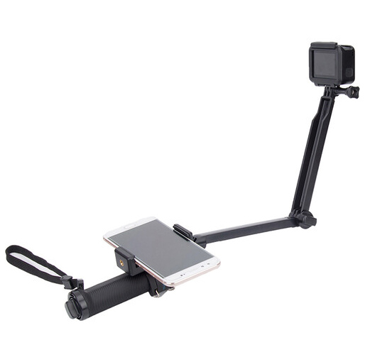 TELESIN 3-Way Handgrip/Monopod with Mini Tripod for GoPro HERO 3+/3/4/5/6/7/8 - Image 4