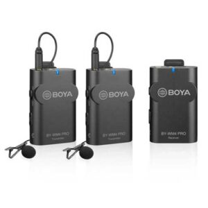 Boya BY-WM4 PRO-K2 Dual-Channel Digital Wireless Microphone