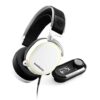Steelseries Arctis Pro + Gmedac Gaming Headset - White