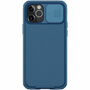 Buy Nillkin CamShield Pro cover case for Apple iPhone 12 Pro - Blue at best price in Qatar.