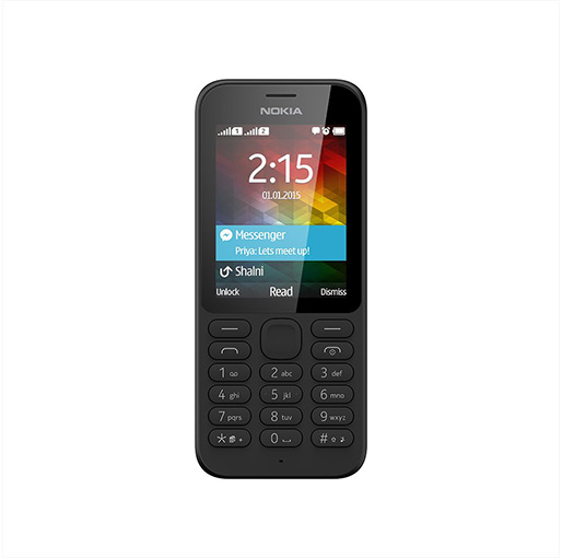 Nokia 215 4G Dual Sim 2.4 (FACTORY UNLOCKED) MP3 FM Radio Phone 128MB 64MB  RAM