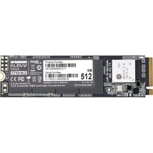 Buy KLEVV CRAS C710 M.2 SSD NVMe PCle Gen3 x4 512GB 3D TLC NAND R/W Up to 2050MB/s & 1650MB/s Internal Solid State Drive at best price in Qatar.