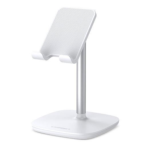 Buy Ugreen Adjustable Desktop Cell Phone Stand - Silver at best price in Qatar.