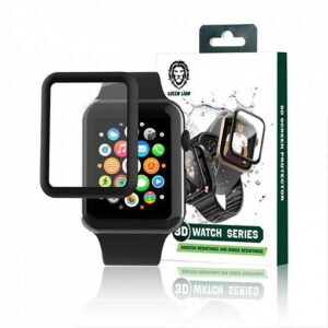 Green 3D Watch Series HD Glass for Apple Watch Series7 45mm