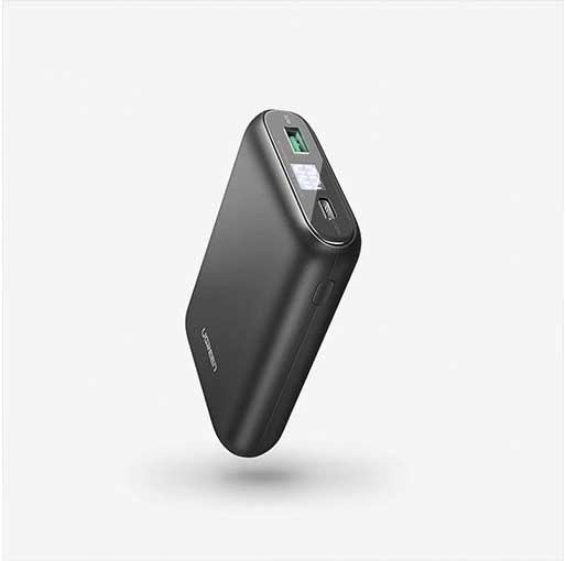Ugreen 10000MAH Mini Power Digital Display PD+QC PowerbankUgreen 10000MAH Mini Power Digital Display PD+QC Powerbank