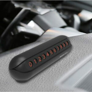 Buy YESIDO C32 Car Temporary Parking Card Phone Number Board Plate at best price in Qatar.