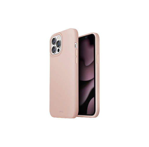 Buy Uniq Lino & Lino Hue (MagSafe Compatible) iPhone 13 Pro Max Case - Pink at best price in Qatar