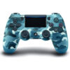 Buy Sony DualShock 4 Wireless Controller for PlayStation 4 - Blue Camouflage at best price in Qatar.