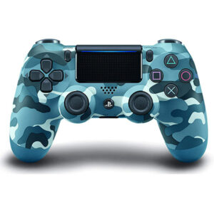 Buy Sony DualShock 4 Wireless Controller for PlayStation 4 - Blue Camouflage at best price in Qatar.