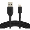 Buy Belkin CAA002bt3MBK Boost Up Charge Lightning To USB A Braided 3M at best price in Qatar.