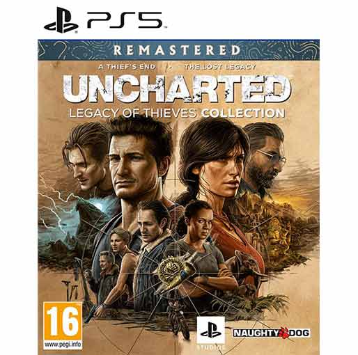 Buy Uncharted Legacy of Thieves Collection PS5 at best price in Qatar.