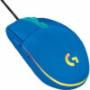 Buy Logitech G203 Lightsync RGB Lighting 6 programmable buttons Optical Wired Gaming Mouse -Blue at best price in Qatar.