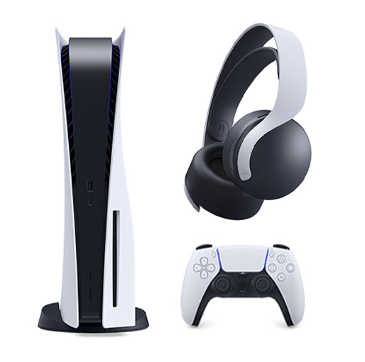Buy Sony PlayStation 5 (PS5) Gaming Console +Sony PULSE 3D Wireless Gaming Headset for PS5 at best price in Qatar.
