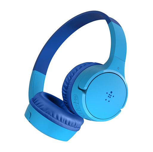 Buy Belkin AUD002BTBL Soundform Mini Wireless On Ear Kids Headphones at best price in Qatar.