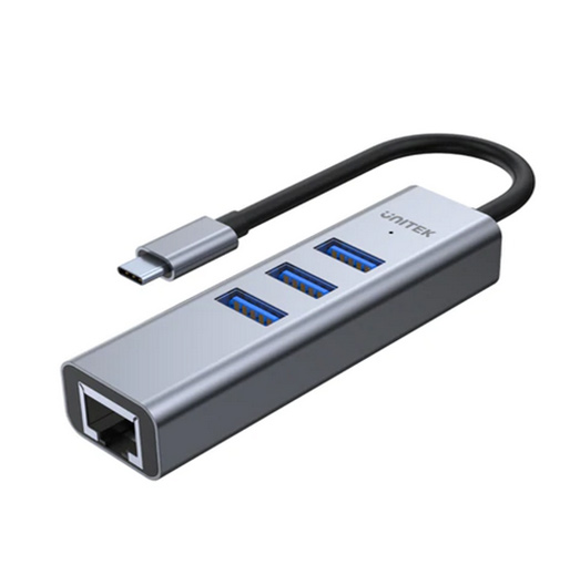 Unitek uHUB Q4+ 4-in-1 USB-C Ethernet Hub