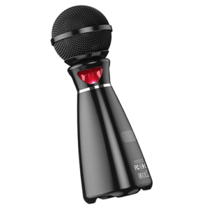 Hoco BK6 Hi-song Wireless Karaoke Mic Microphone - Black