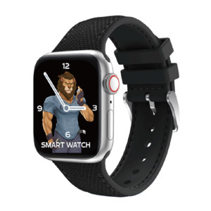 Green Lion Elite Silicone with Style Strap, Fit & Comfortable Replacement Wrist Band, Adjustable Straps Compatible for Apple Watch 42/44mm