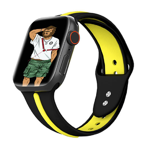 Buy Green Tanoshi Watch Strap for Apple Watch 42/44mm at best price in Qatar.