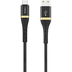 Wiwu Elite Data Cable ED-103 2.4A Type-C To Lightning 1.2M - Black