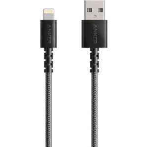 Anker Powerline Select+ USB Cable with Lightning Connector 3FT - Black