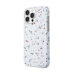 UNIQ Case Coehl Terrazzo iPhone 13 Pro Max - Natural White