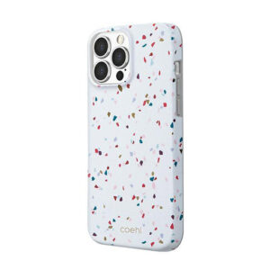 UNIQ Case Coehl Terrazzo iPhone 13 Pro Max - Natural White