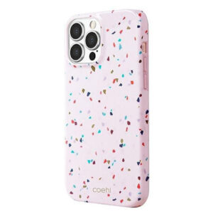 UNIQ Case Coehl Terrazzo iPhone 13 Pro Max - Blush Pink