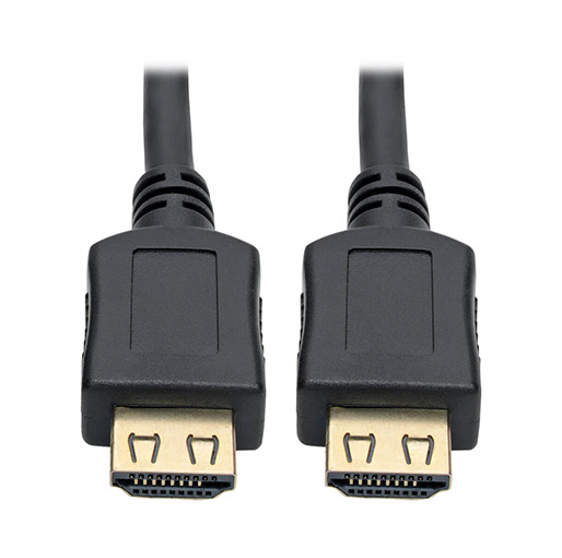 Tripp Lite High-Speed HDMI Cable, Gripping Connectors, 4K (M/M), Black, 3 ft. (0.91 m)