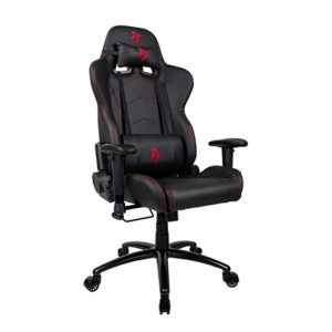 Buy Arozzi Inizio Black PU Gaming Chair - Red Logo at best price in Qatar.