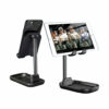Buy WIWU ZM100 ADJUSTABLE DESKTOP STAND FOR PHONE & TABLET - BLACK at best price in Qatar.