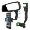 Buy Multi-function Adjustable 360° Universal Rearview Mirror Phone Holder at best price in Qatar.