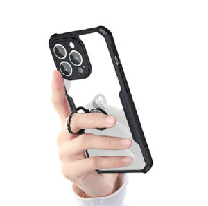 Buy Xundd iPhone 12 Pro Ring Back Case – Black at best price in Qatar.