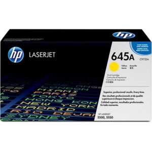 Buy HP 645A Yellow Original LaserJet Toner Cartridge at best price in Qatar.
