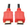 Buy Tripp Lite High-Speed HDMI Cable, Digital Video with Audio, UHD 4K (M/M), Red, 10 ft. (3.05 m) at best price in Qatar.